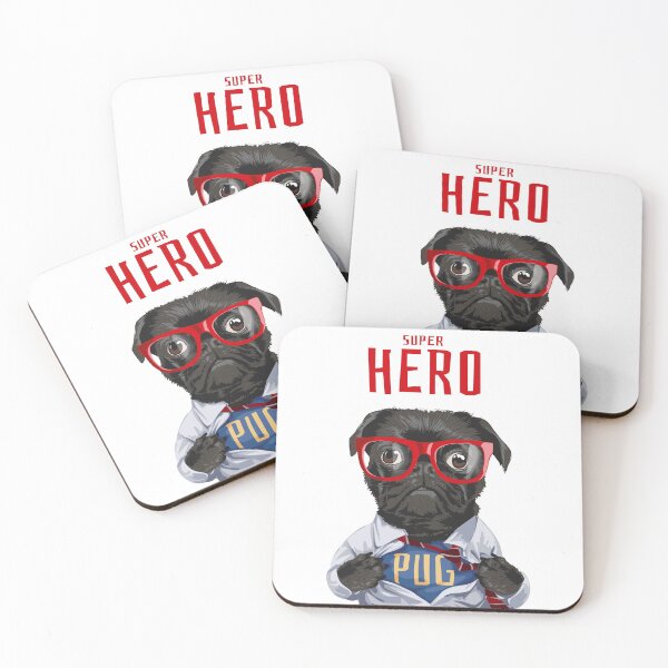 Item preview, Super Hero pug designed and sold by Emil1993.