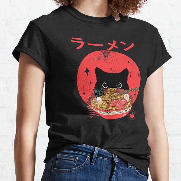 Cat ramen Classic T-Shirt