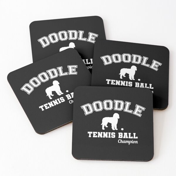 Item preview, Doodle Tennis Ball Champion - Funny Goldendoodle Dog Gift designed and sold by Guarddogdrive.