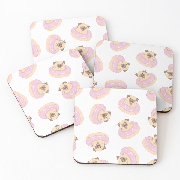Item preview, Pug Strawberry Donut  designed and sold by Emil1993.