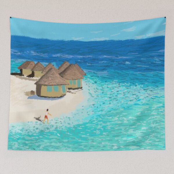 Item preview, A beautiful beach designed and sold by Louisbus90.