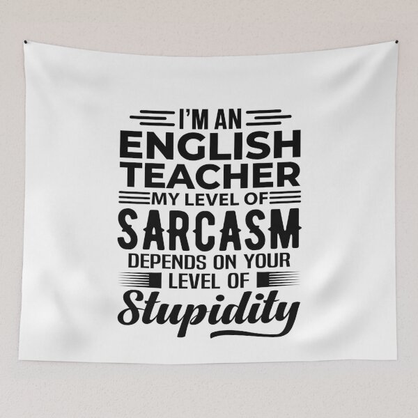 Item preview, I'm An English Teacher designed and sold by wittyshop.