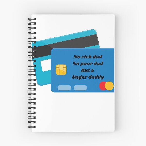 Item preview, rich dad poor dad sugar daddy card designed and sold by LacavernePV.