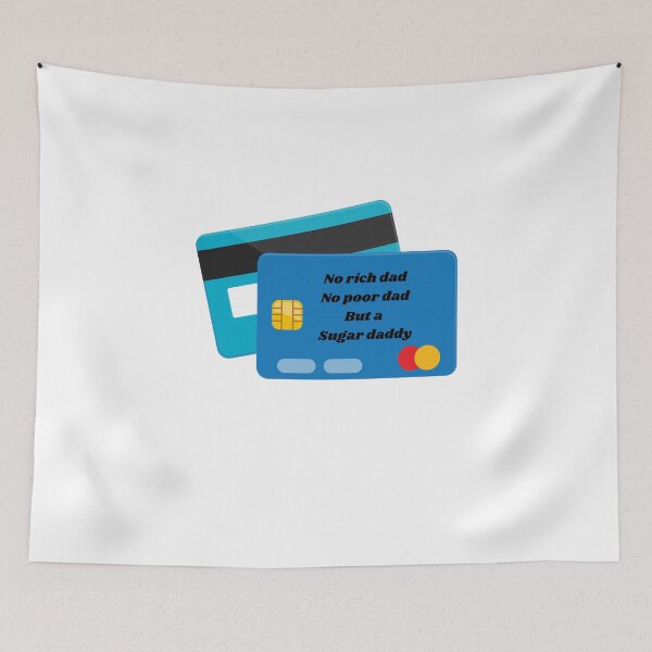 Item preview, rich dad poor dad sugar daddy card designed and sold by LacavernePV.