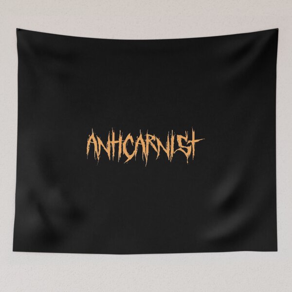 Item preview, Anticarnist (Orange) designed and sold by inbythin.
