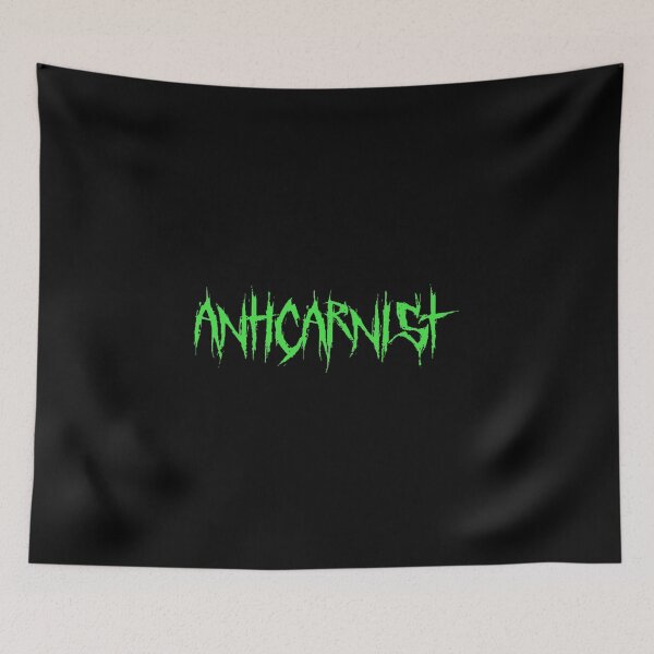 Item preview, Anticarnist (Green) designed and sold by inbythin.