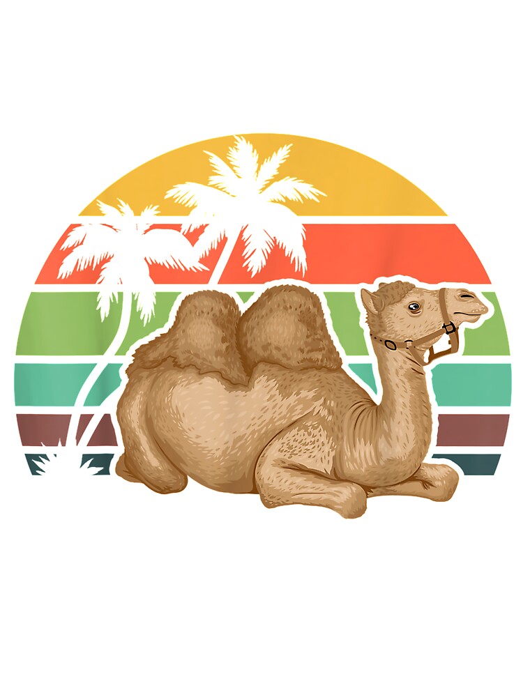 Vintage Kamel Wuste Afrika Lustiges Buckel Tier Liebhaber Geschenk Kinder T Shirt Von Prid3state Redbubble