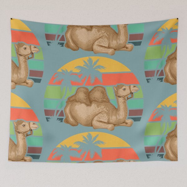 Item preview, Vintage Camel Desert Africa Funny Humpback Animal Lover Gift designed and sold by PRID3STATE.