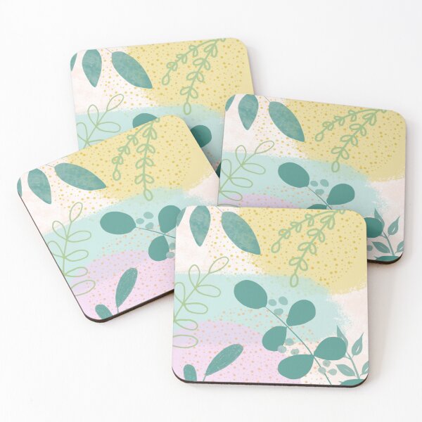 Item preview, Abstract botanical print designed and sold by kimdoodle.