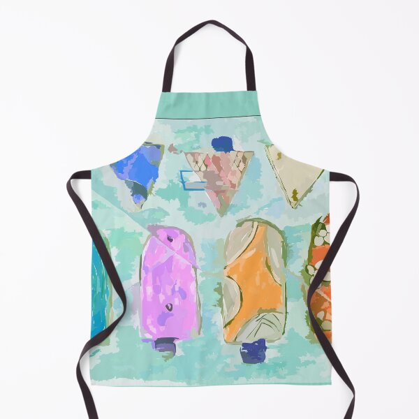 Item preview, My Ice creams on blue designed and sold by LATIGO BAYNE.