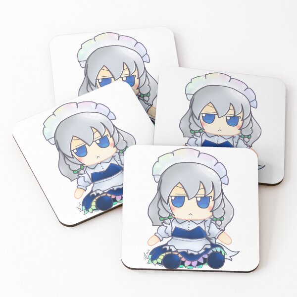 Item preview, Sakuya Izayoi Unconnected Marketeers FumoFumo Touhou designed and sold by LisLisetteDraws.