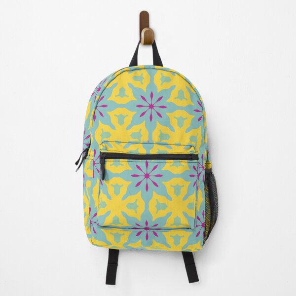 Artikelvorschau, Super Bright and Colorful Geometric Seamless Pattern in Teal, Yellow and Pink entworfen und verkauft von cozycaroline.