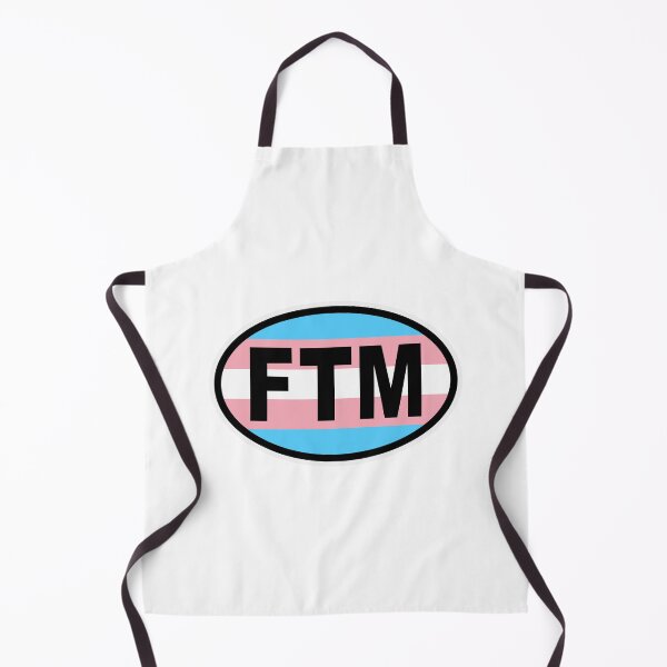 Item preview, Trans Transgender Flag FTM Female to Male Oval Bumper Sticker designed and sold by cangurojoe.