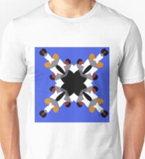 Kaleidoscope - Ships - detail-2 Unisex T-Shirt