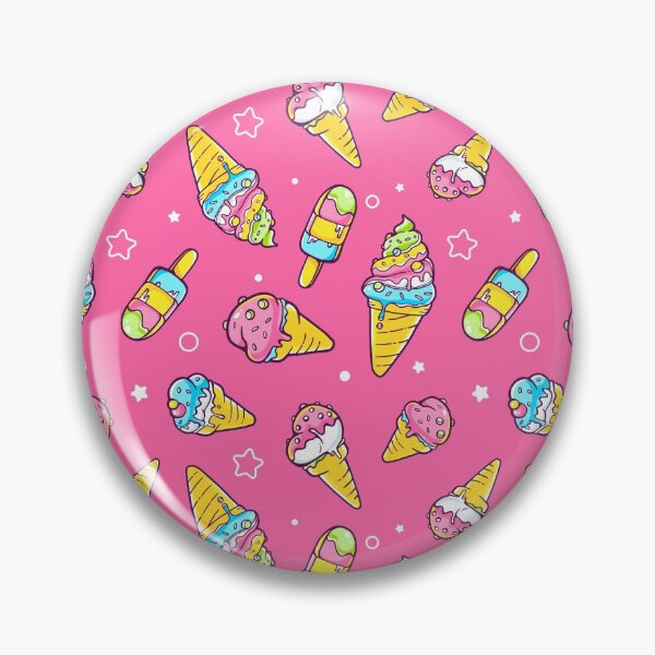 Item preview, Ice cream and Cones Pattern designed and sold by PosterpartyCo.