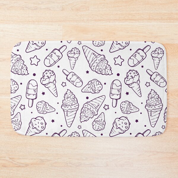 Item preview, Ice cream and Cones Pattern designed and sold by PosterpartyCo.