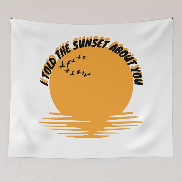 Item preview, I Told Sunset About You designed and sold by bahicharafe.