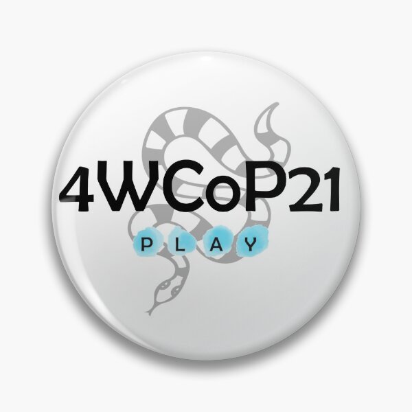Artikelvorschau, 4WCoP 2021 Schlangenlogo entworfen und verkauft von FionaWeir.