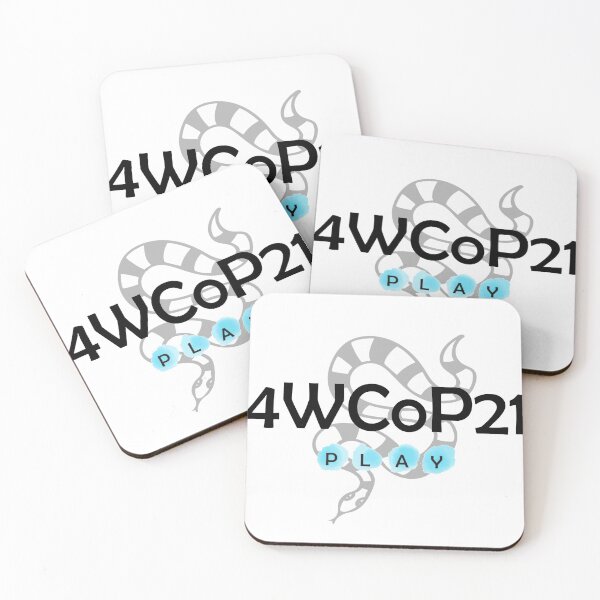 Item preview, 4WCoP 2021 snake logo designed and sold by FionaWeir.