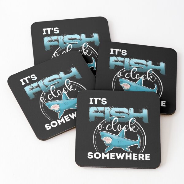 Item preview, Its fish oclock somewhere designed and sold by Cattigal.