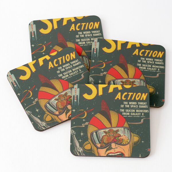 Item preview, Golden era Space  action comic book designed and sold by beachcamper.