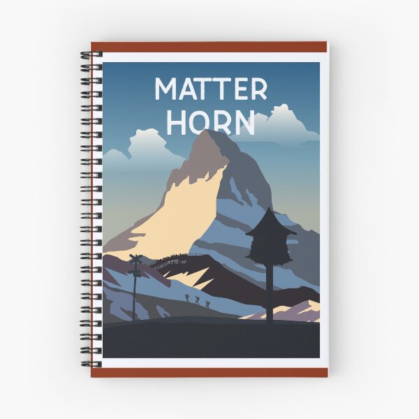 Item preview, Matterhorn- Minimalist Travel Style - Theme Park Art designed and sold by MainStreetStudo.