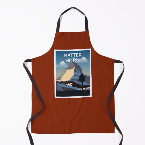 Item preview, Matterhorn- Minimalist Travel Style - Theme Park Art designed and sold by MainStreetStudo.