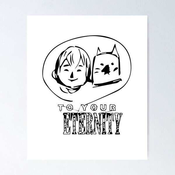  JIAND to Your Eternity Fushi Anime Figure Poster