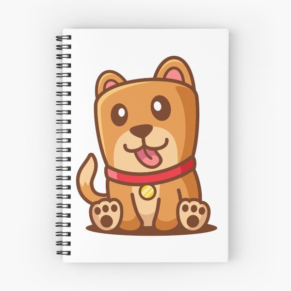 Item preview, Cute Dog Sit Down designed and sold by Red_Stickers.