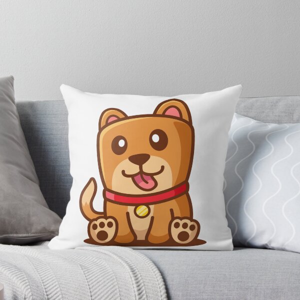 Item preview, Cute Dog Sit Down designed and sold by Red_Stickers.