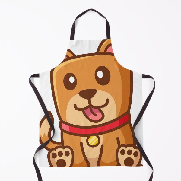 Item preview, Cute Dog Sit Down designed and sold by Red_Stickers.