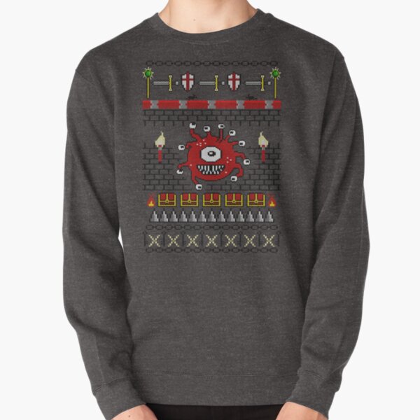 Dungeon - Knitted Style Pullover Sweatshirt