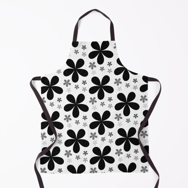 Item preview, Black and grey florals designed and sold by Demask.