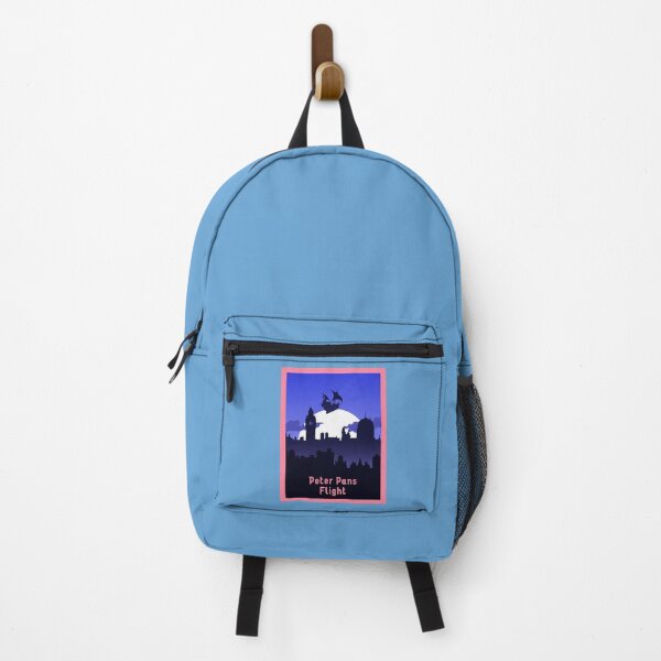 Item preview, Peter Pan's Flight Full Moon - Minimalist Travel Style - Theme Park Art designed and sold by MainStreetStudo.