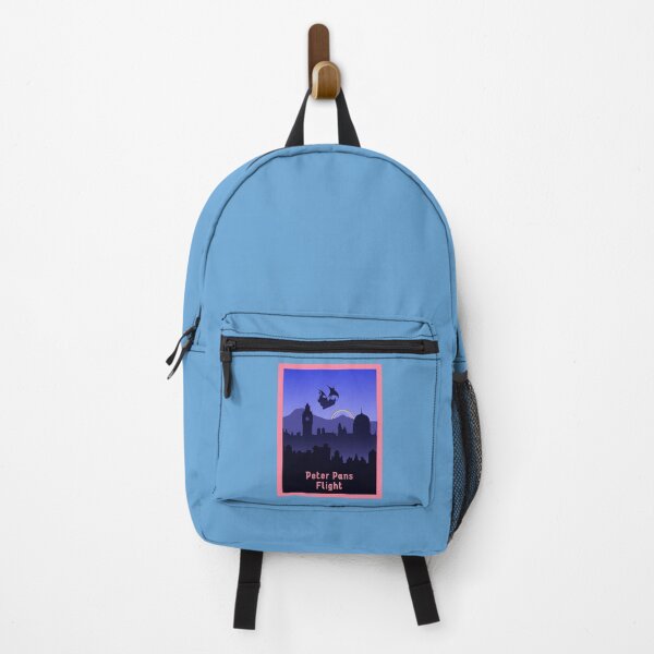 Item preview, Peter Pan's Flight Neverland Rainbow - Minimalist Travel Style - Theme Park Art designed and sold by MainStreetStudo.