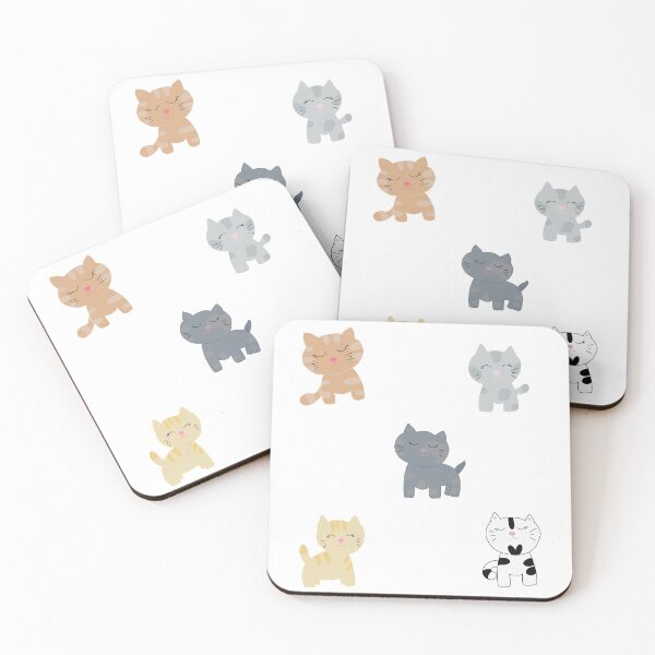 Item preview, Cute little kittens cartoon designed and sold by de-creartique.