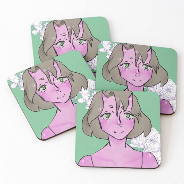 Item preview, Pink Anime Devil Waifu designed and sold by SketchySkelly.