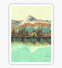 The Unknown Hills in Kamakura Sticker