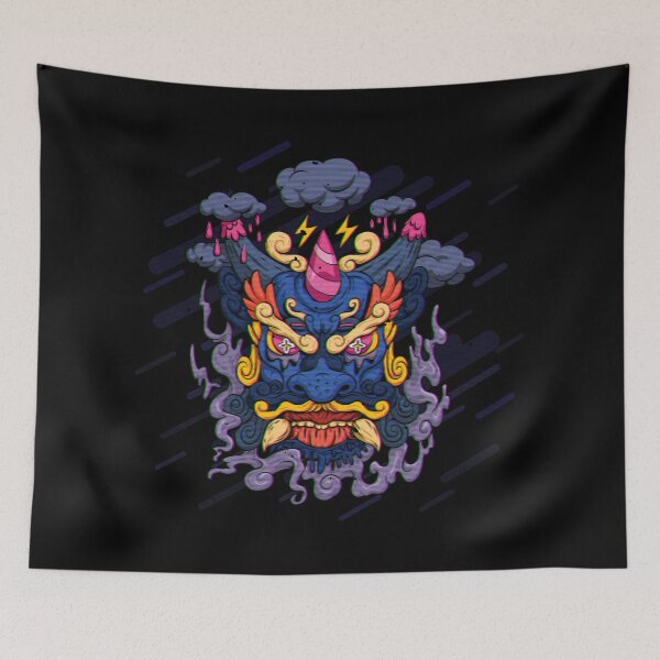 Item preview, oni mask glitch style designed and sold by ezps.