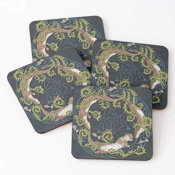 Item preview, Celtic Otters designed and sold by lottibrown.