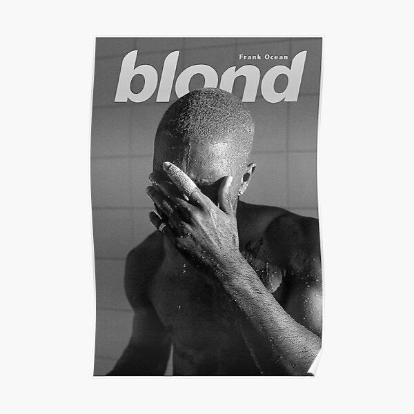 Frank Ocean Blond Music Poster Poster