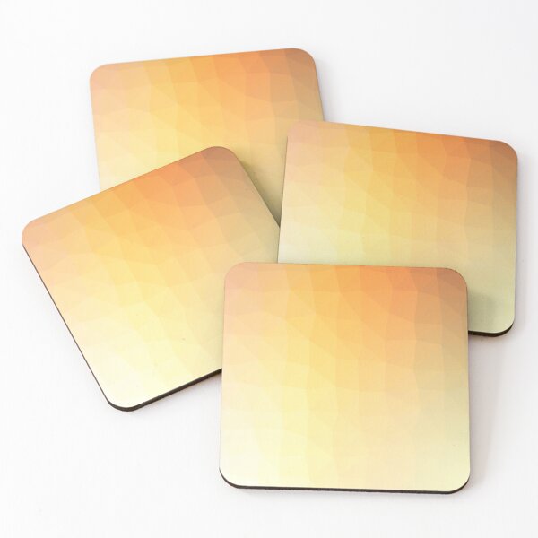 Item preview, Geometry Shape Surface Pattern Orange Amber Ombre Saffron Yellow designed and sold by sosweet.