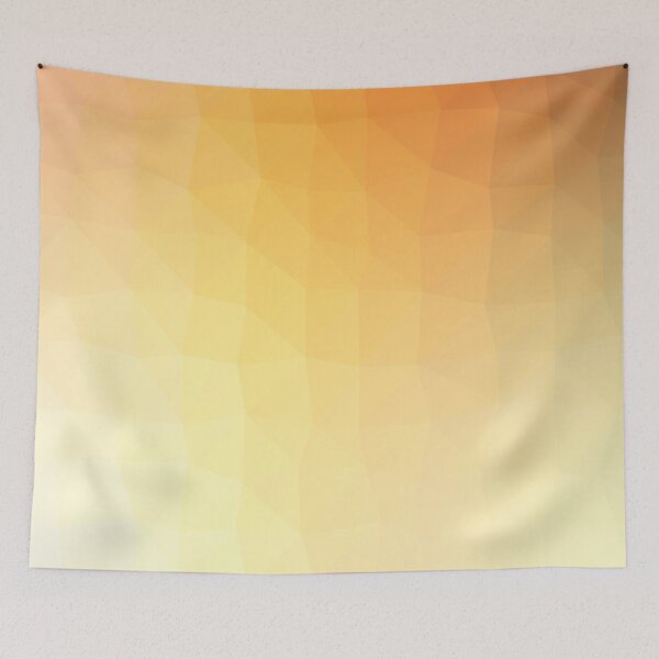 Item preview, Geometry Shape Surface Pattern Orange Amber Ombre Saffron Yellow designed and sold by sosweet.