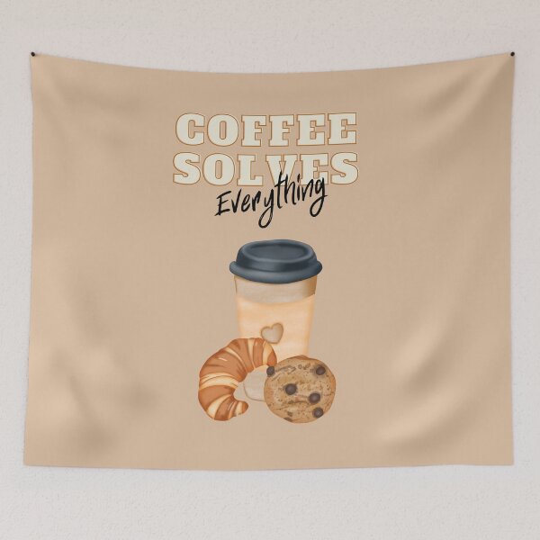 Item preview, Coffee Solves Everything! designed and sold by BlushPearls.