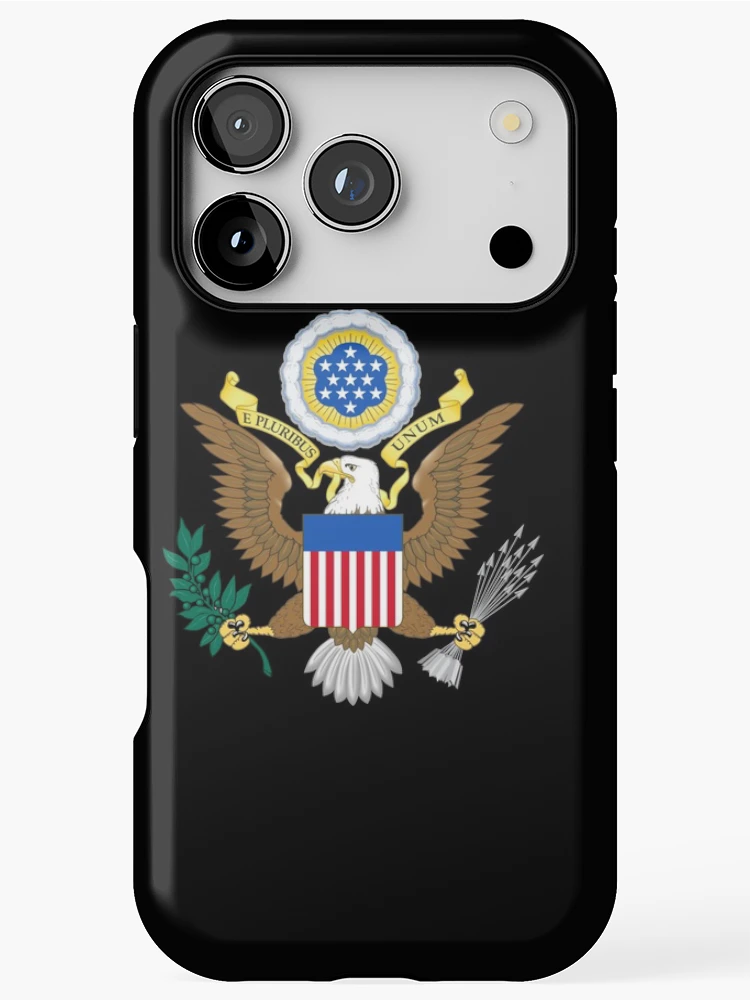 Thumbnail 1 of 4, iPhone Case, American flag designed and sold by Roshan Keenoo.