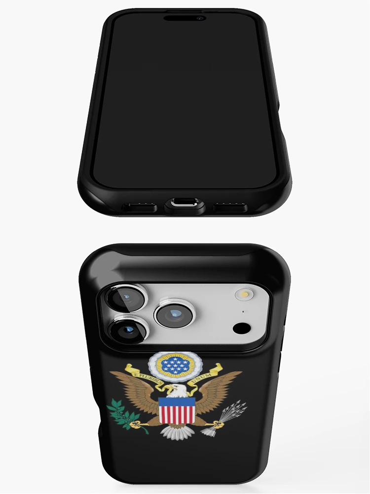 Thumbnail 3 of 4, iPhone Case, American flag designed and sold by Roshan Keenoo.