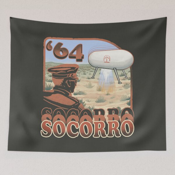 Item preview, Socorro UFO 64 designed and sold by RedactedOrb.