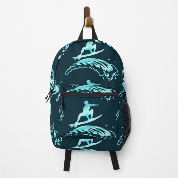 Item preview, Surfing, surfer on blue wave designed and sold by claudiasartwork.