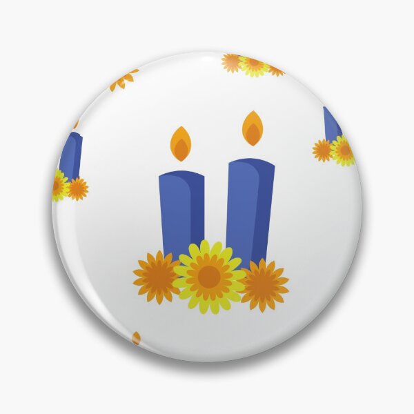 Item preview, Blue candle with beautiful rose designed and sold by Wellwest77.