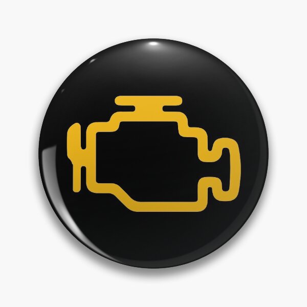 Item preview, Warning check engine designed and sold by Epic Art.